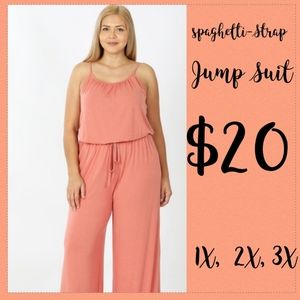 Spaghetti Strap Jumpsuit